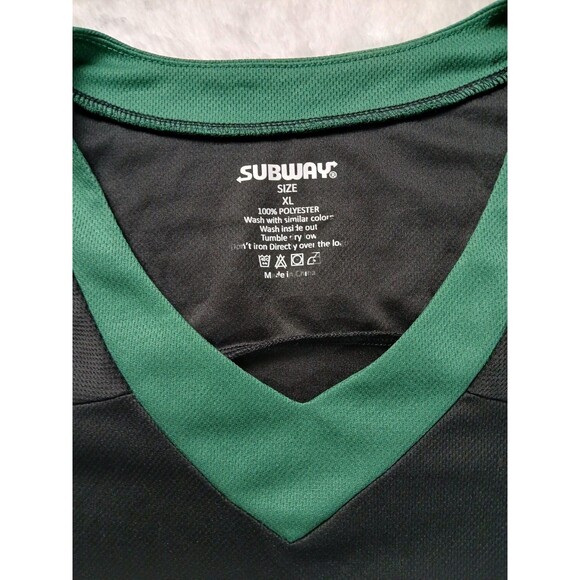 ​Subway Series Jersey #17 Garlic Roast Beef XL Employee Uniform Football Shirt - Picture 3 of 5